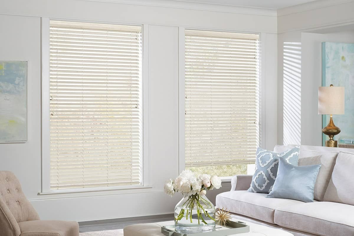 Wood Alternative Window Treatments, Hunter Douglas EverWoodⓇ Alternative Wood Blinds near Bellingham, Washington (WA)